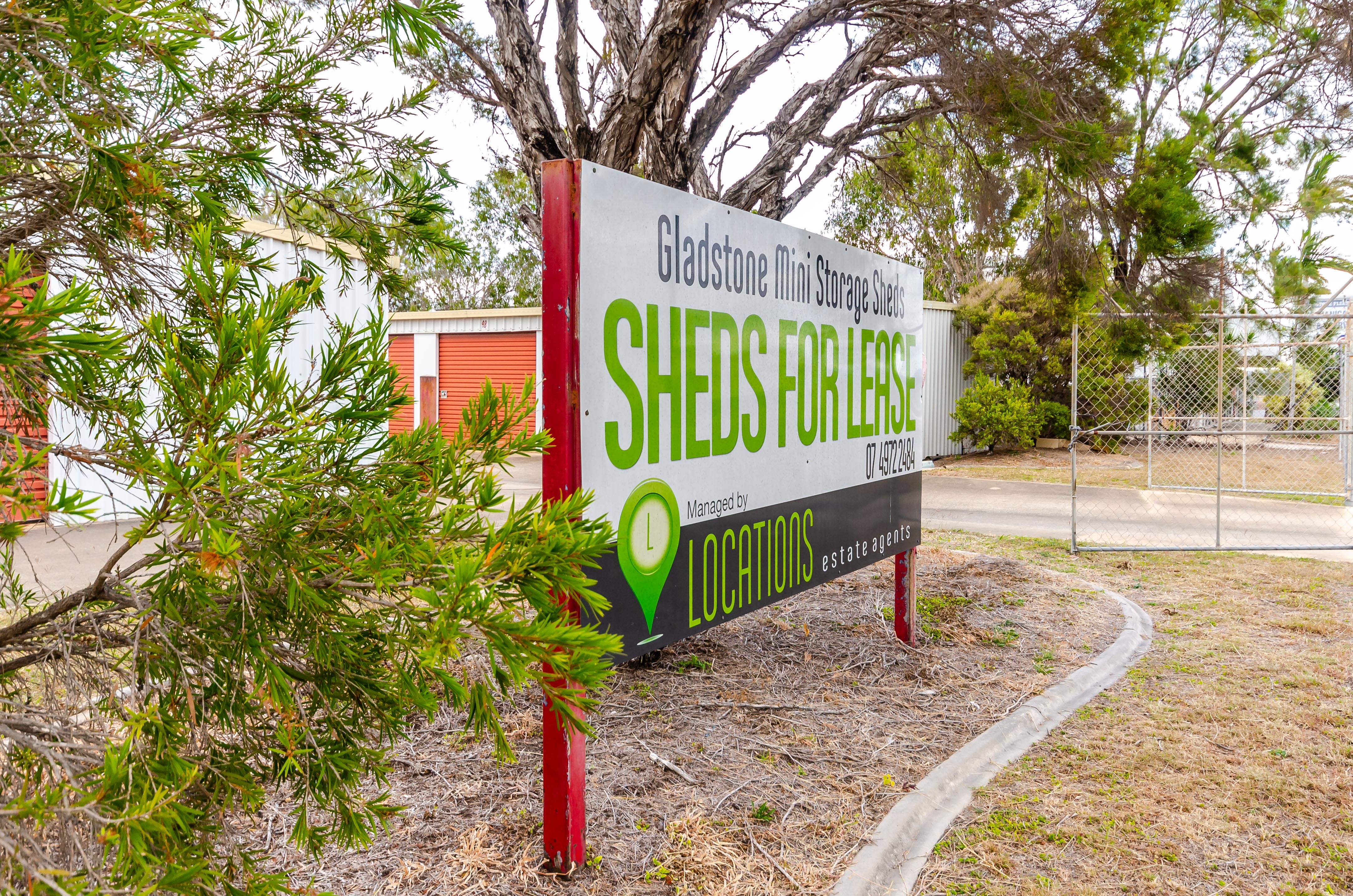 Gladstone Mini Storage Sheds Locations Estate Agents